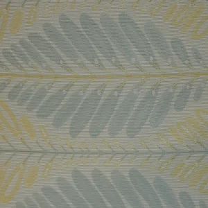 Pastel Fern Embossed Fabric