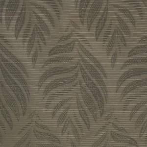 Earthy Taupe Shadow Embossed Fabric