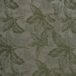 Sage Foliage Haven Embossed Fabric