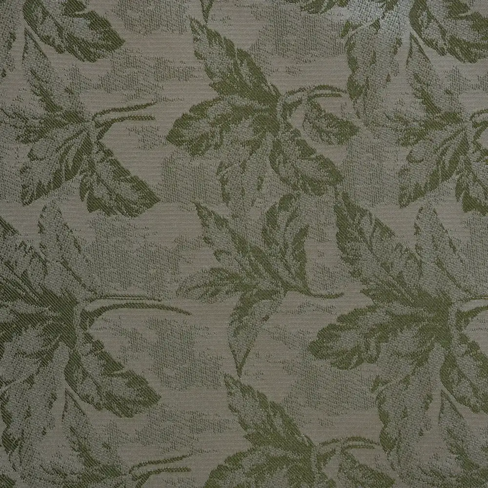 Sage Foliage Haven Embossed Fabric