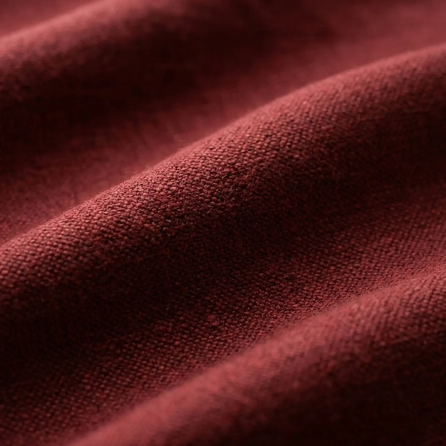 Maroon Linen Fabric