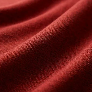 Linen Crimson Red